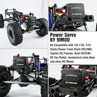 9imod RC Servo 35kg 45kg 25kg 51kg Metal Waterproof Brushless Servo Motor For Servo RC 1/10 1/8 Traxxas TRX4 Axial SCX10 RC Car - Image 3
