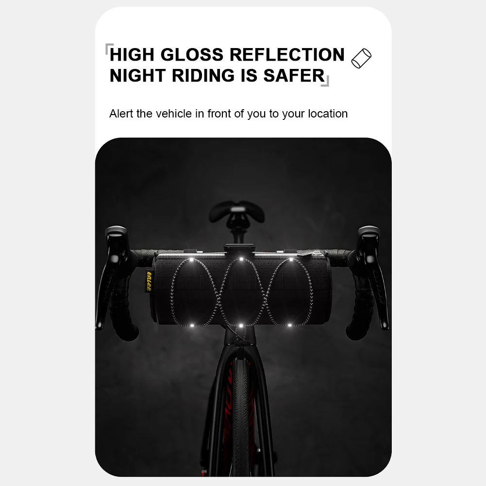 2.2L Bicycle Frame Pannier Bag Large Capacity Mountain Bike Front Bag Multifunctional Outside Riding Bag for Outdoot Cycling