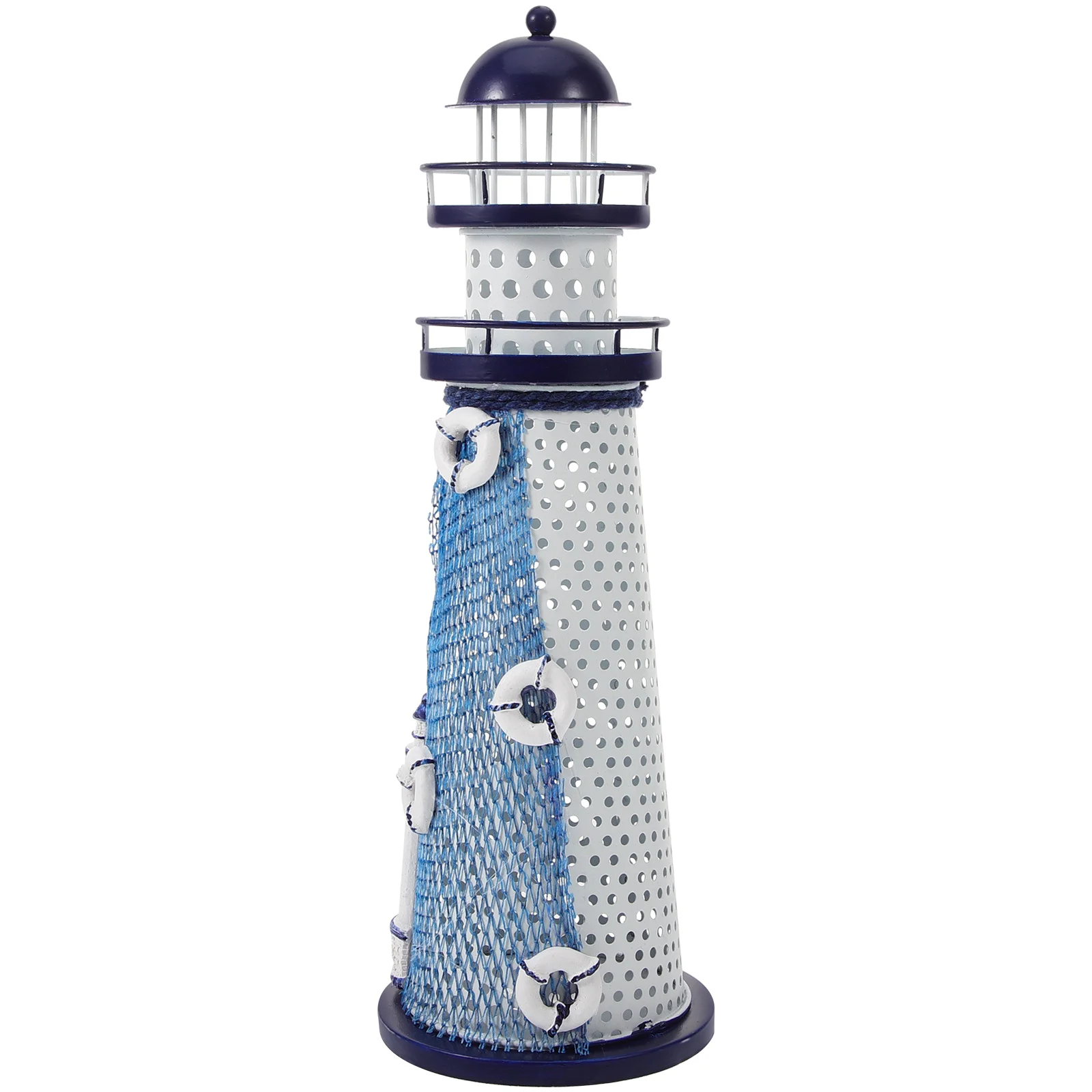 

Decorative Ornamental Holders Adorn Lighthouse Lamp Iron Lights