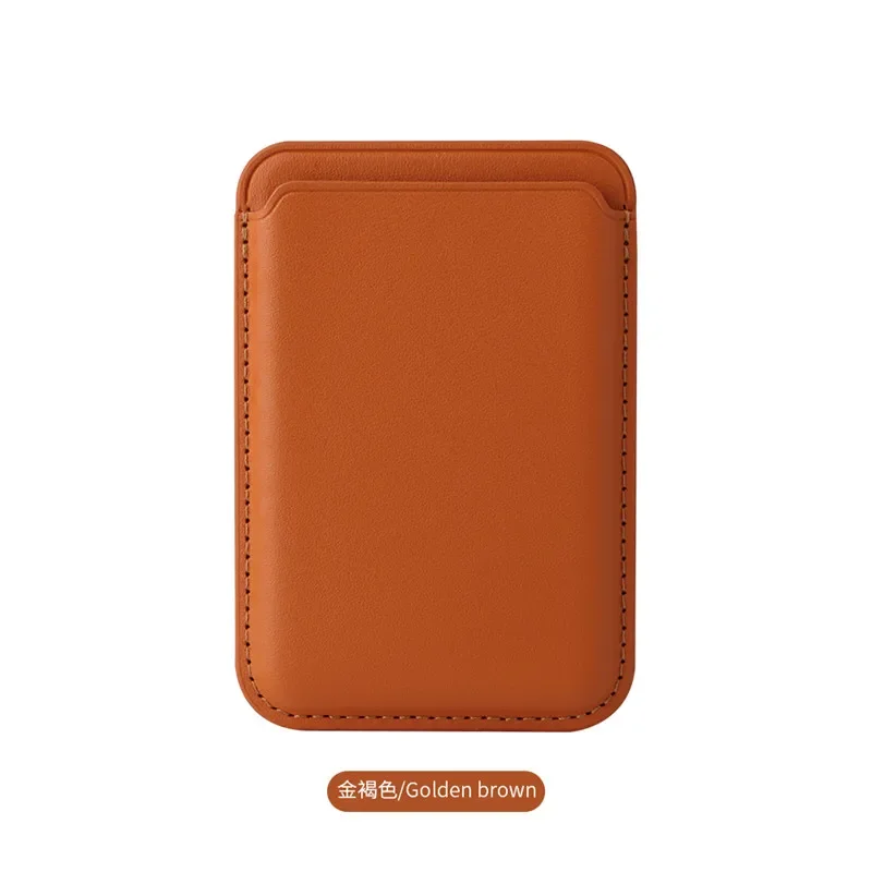 Magnetic Leather Wallet Card Holder and Phone Stand