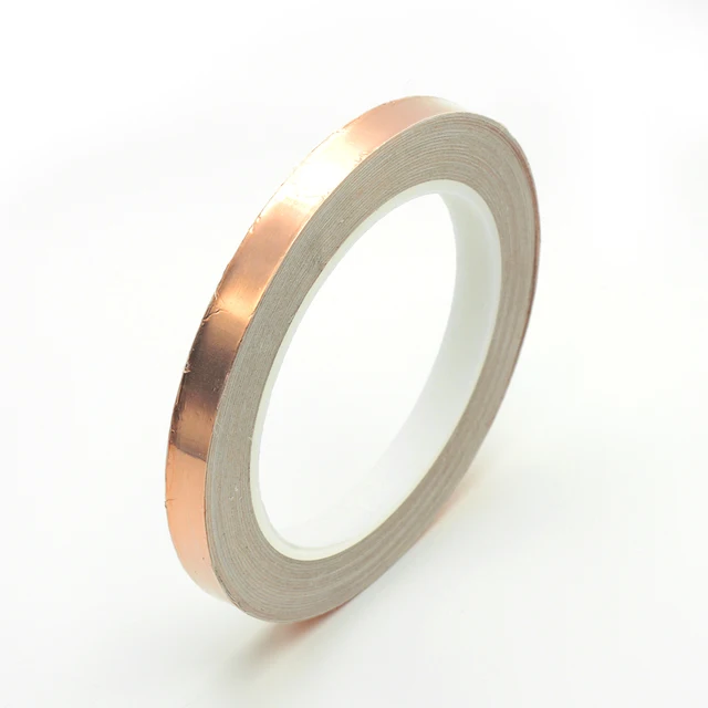 Nastro In Rame 5 Pezzi 30x20cm - Adesivo Conduttivo, Per Schermatura EMI, Chitarra, Elettronica - Foto 2