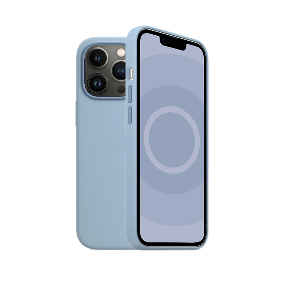 Apple Animation Magsafe Liquid Silicone Magnetic Case For iPhone 13 Pro Max pro Case Wireless Charging Drop Protect Cover 3