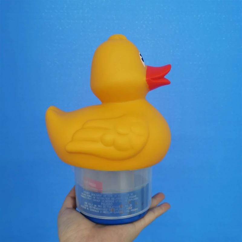 

583F Swimming Pool Chlorine Floater Green Cartoon Dose Release Dispenser for Hot Tub