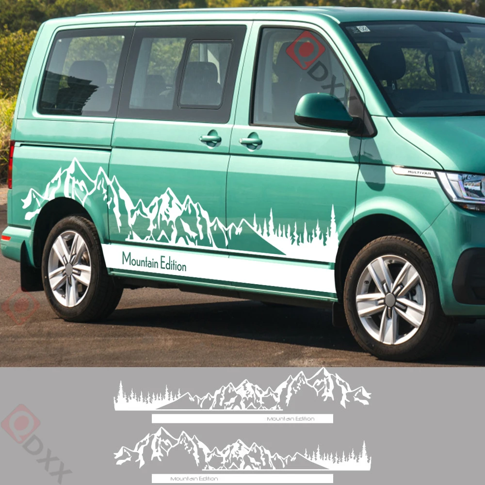 Adesivi Carrozzeria Per Volkswagen Vw Transporter T4 T5 T6 Multivan Caravelle Camper Van Camper Auto Decalcomanie Accessori