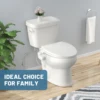 SAMODRA Non-Electric Bidet - Self Cleaning Dual Nozzle (Frontal and Rear Wash) Water Bidet Toilet Seat Attachment 6