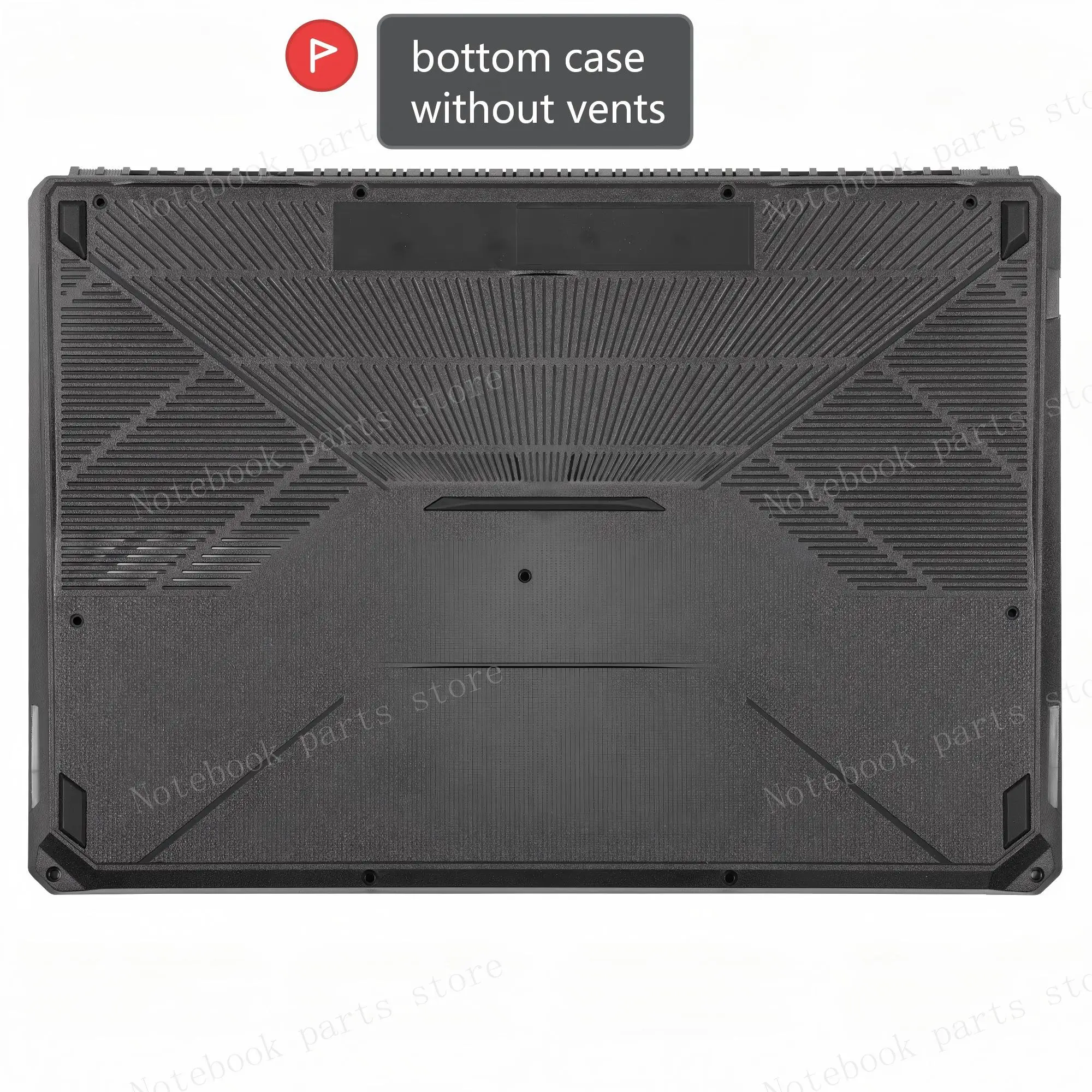 Durable 15.6 Protective Laptop Back Cover/Bezel/Hinges