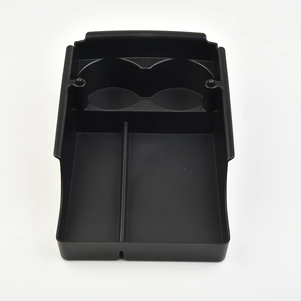 

1Pcs Car Center Console Tray Armrest Box Storage Tidying Fits For Tesla MODEL X MODEL S Seat Gap Water Cup Holder Gap Organizer