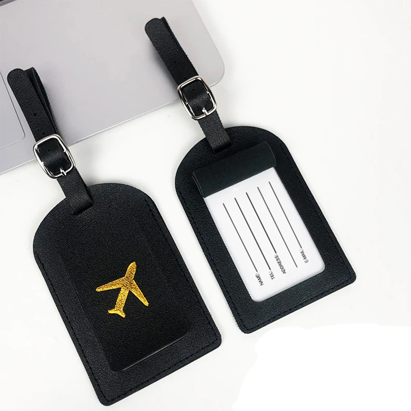 PU Leather Luggage Tag 3