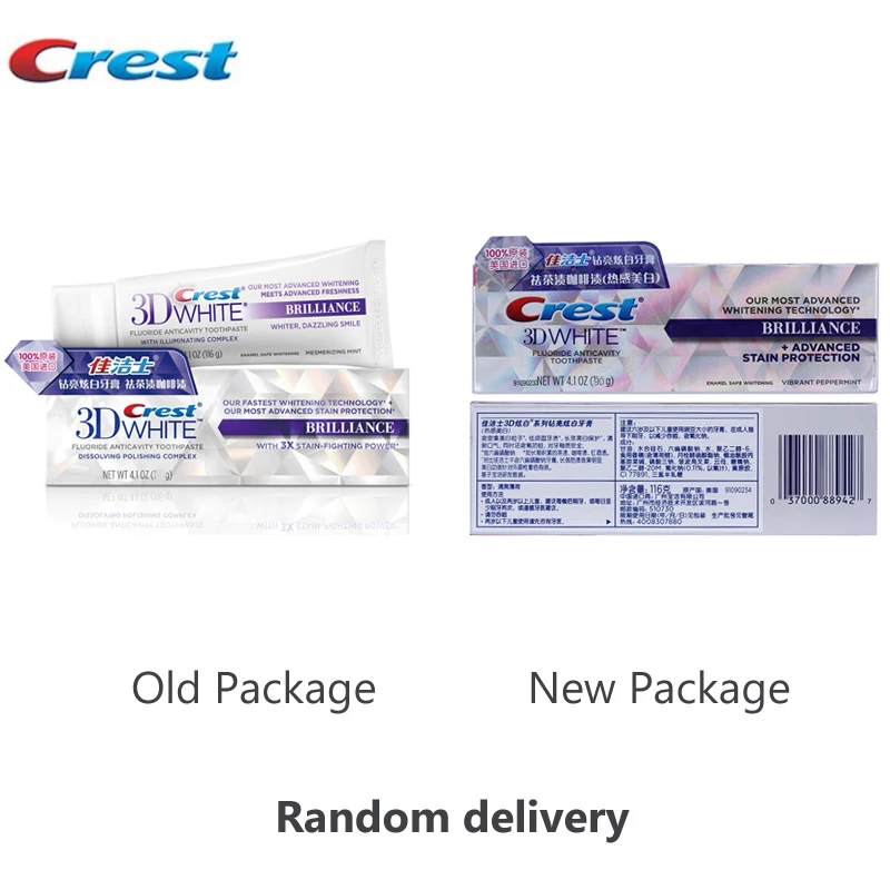 Crest 3D White Toothpaste Anticavity Complex Sensitivity Care Activated Charcoal Advanced Teeth Whitening