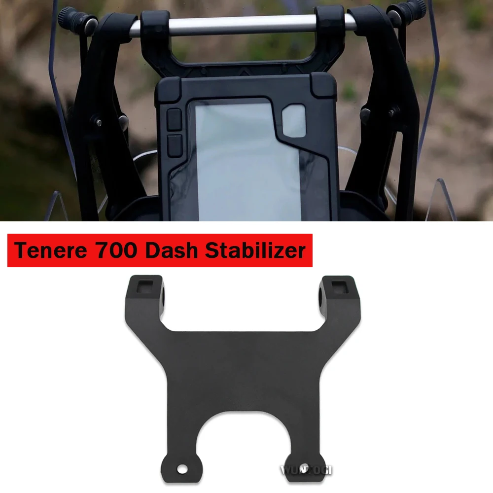 

Tenere700 T700 T7 XTZ 690 стабилизатор для приборной панели 2019-2021 для Yamaha tenere 700 Поддержка мотоцикла антивибрационный кронштейн запчасти для мотоцикла