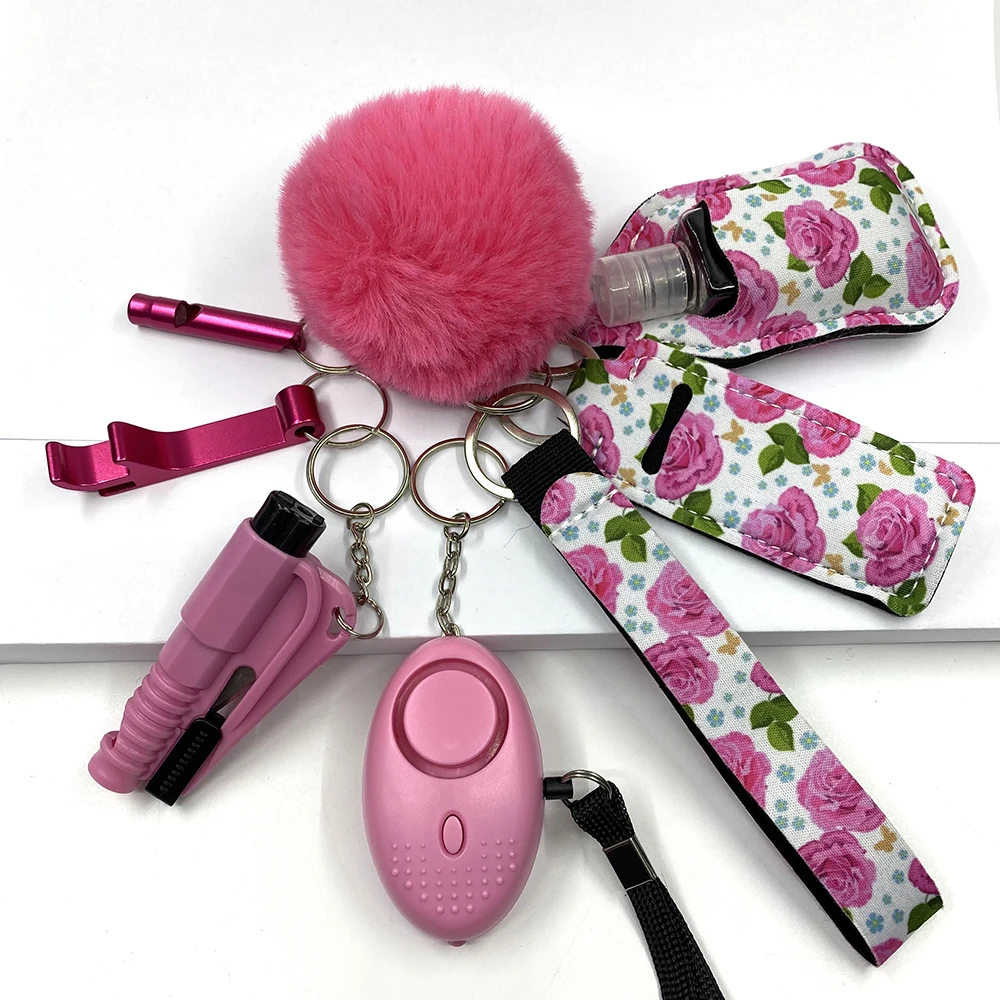 Self Defense Keychain Set Knuckles Kit Self-defense Wholesale Bulk Custom Accessories  Defensive For Women Kid Girl - Defense Stinger - AliExpress