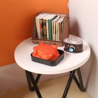 Dollhouse Roast Chicken Creative New 1/12 Dollhouse Miniature Roast Chicken Simulation Kitchen Food Model For Doll House Decor 2