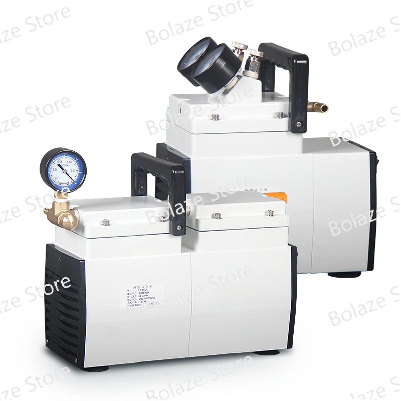 

Oil free small diaphragm vacuum pump laboratory positive and negative pressure large flow suction pump