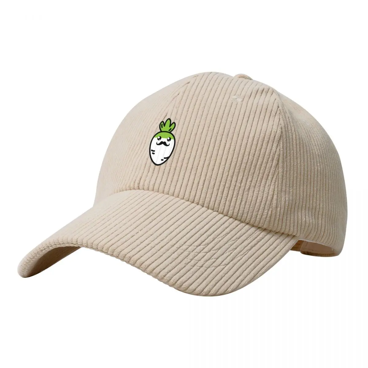 

Moomoo raddish owo Corduroy Baseball Cap Sunhat Beach Outing Caps Women Men's