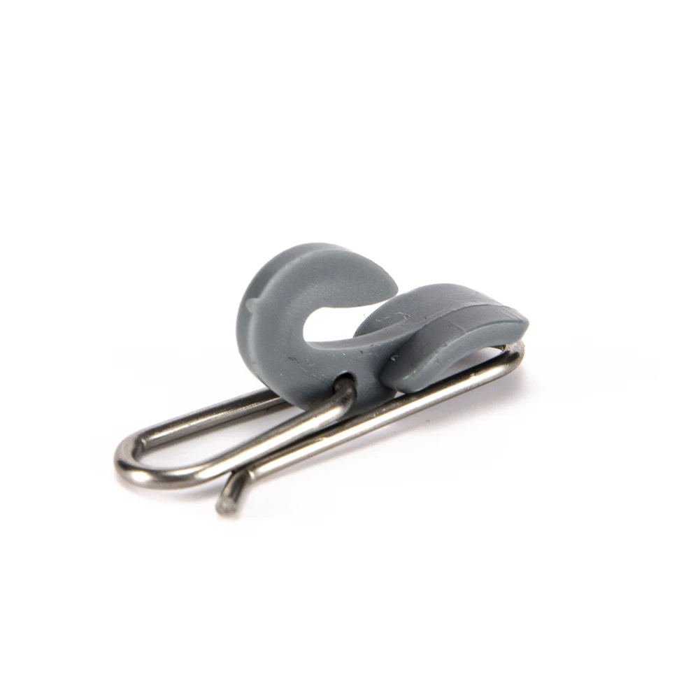 10-50pcs Impact Bait Fishing Lure Clip Stainless Steel Impact Bait Clip PE Decoupling Accessories Fishing Hook Tools