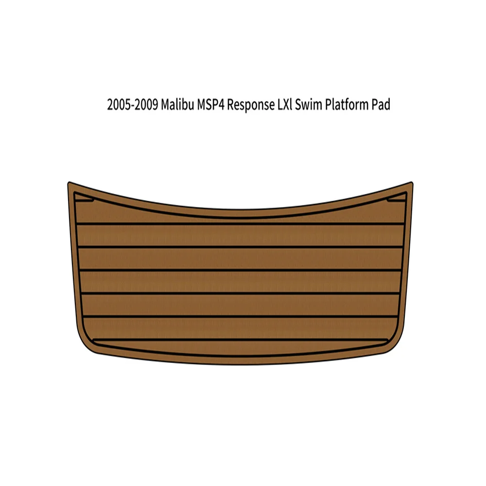 

2005-2009 Malibu MSP4 Response LXl Swim Platform Pad Boat EVA Teak Floor Mat