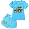 Sprunki Cartoon Clothes for Kids Summer Clothing Set for Boys and Girls Sports Suit T Shirt and Pants Baby Outfits Pajamas Best 1