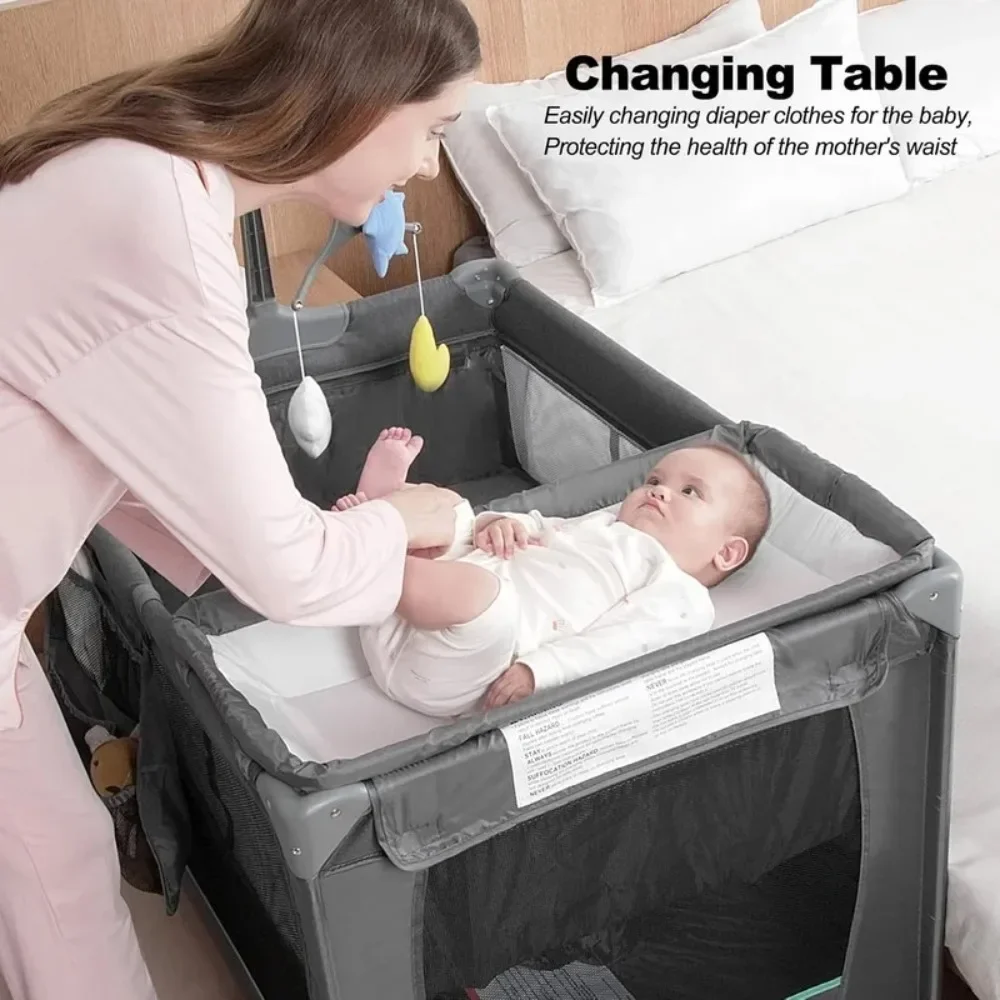 Portable Pack n Play Bassinet 3