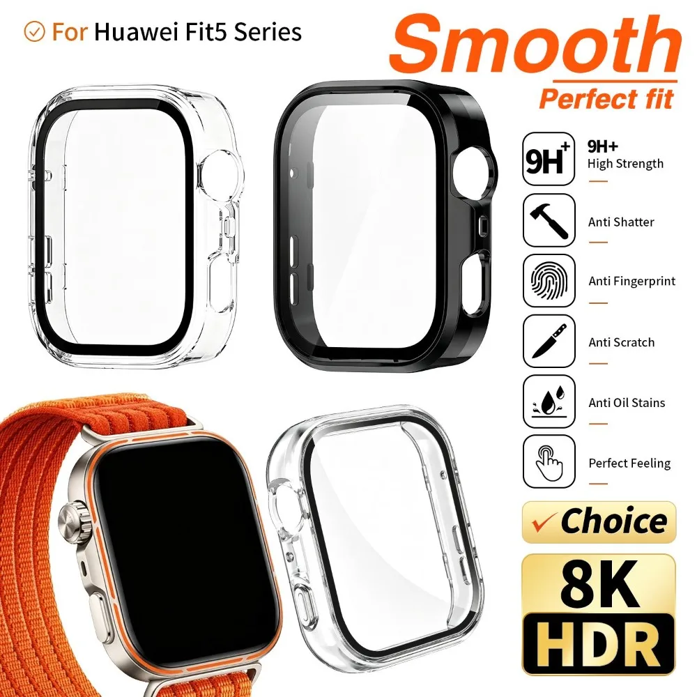 All-Around Screen Protector with Tempered Glass and Hard PC Bumper