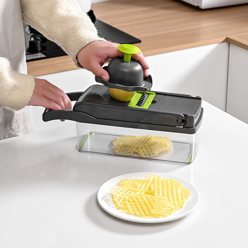 Multifunctional Vegetable Slicer Cutter Food Crusher Utensils for Kitchen  Gadget Fruit Cutter Food Crusher Grater Kitchenware - AliExpress