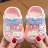 Summer Slippers Garden Clogs Shoes Boys Girls Beach Sandal Kids Lightweight Breathable Cute Cartoon Slip On Mules Baby Slipper 4