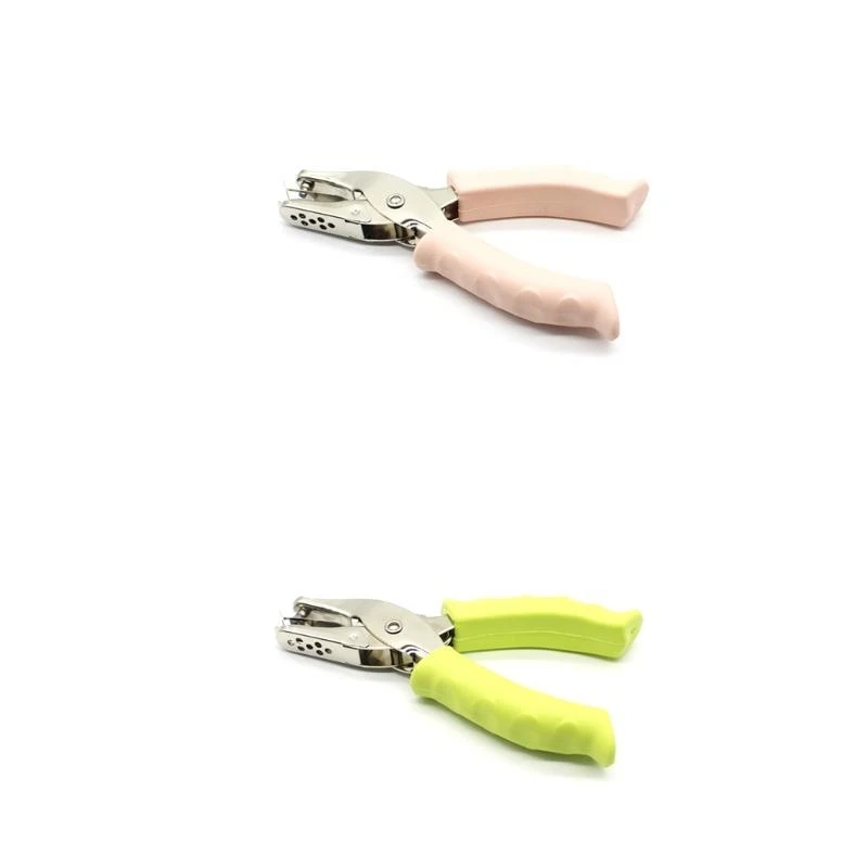 3mm/6mm 가죽 손잡이 금속 휴대용 구멍 펀치 선물 DIY 작업 친구 및 가족 태그 의류 티켓