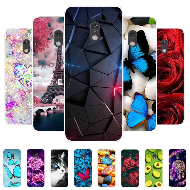 Elegant Clear Silicone Phone Cover - Soft TPU Bumper with Lovely Design