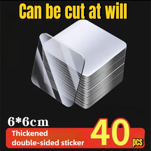 Double Sided Adhesive Tape Nano Reusable Super Strong Transparent Wall Stickers WaterProof Widely Used Wall Mount Sticker - Image 7