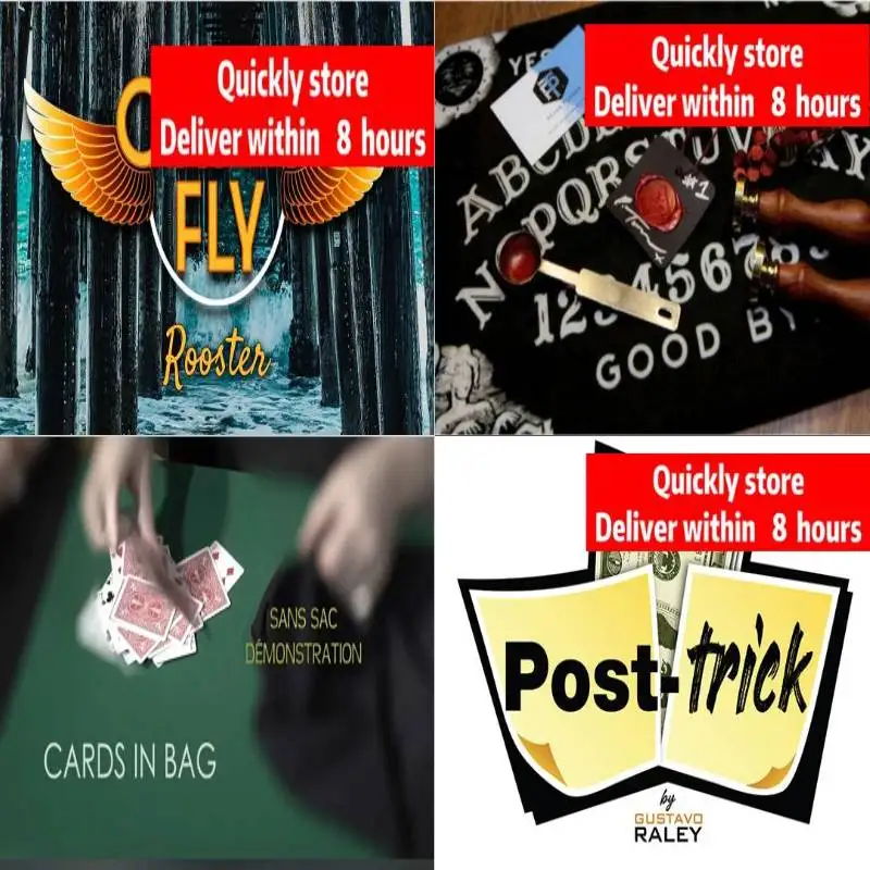 C.i.b. 도미니크 듀비비에가 쓴 카드 가방, 구스타보 레일리가 쓴 포스트 트릭, 수탉이 쓴 오키토 플라이, 피터 터너가 쓴 변장 악마 2 