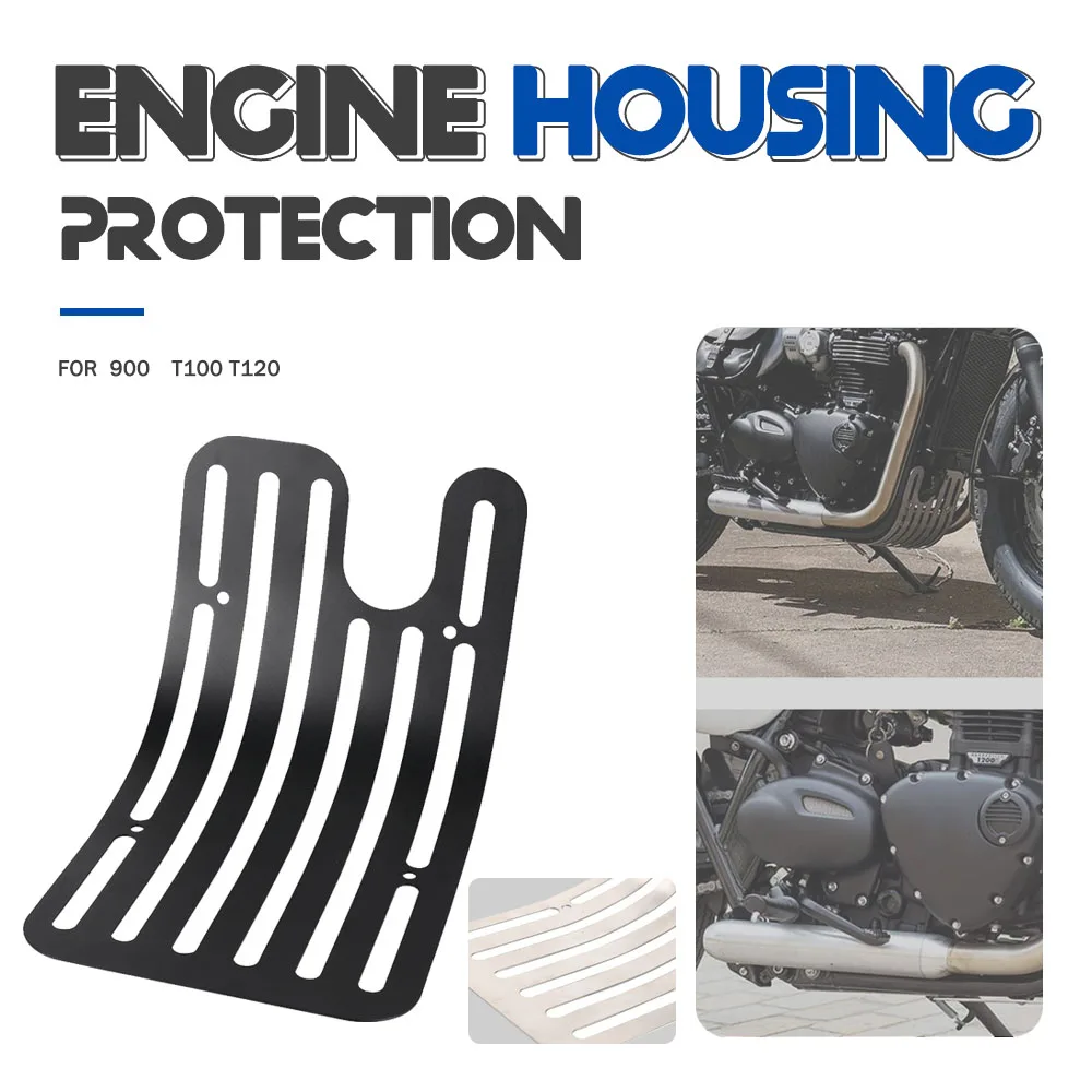 

For Bonneville T120 T100 T 120 Street Twin / Cup / Scrambler 900 2016 2017 2018 2019 2020 2021 Thruxton Engine Protection 1200