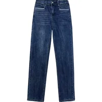 Straight Jeans Female Autumn Plus size 6XL 5XL High Waisted Loose Lady Classic Elegant Trousers Stretched Women Long Denim Pants - Image 3