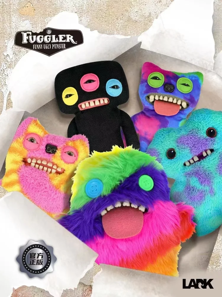 22cm Big Tooth Monster Doll Tide Pplay Kawaii Funny Fabric Soft