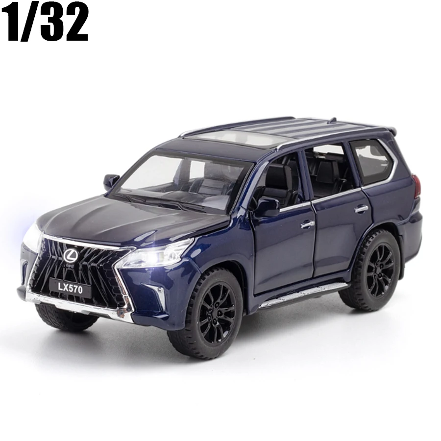 132 Lexus Lx570 Suv High Simulation Alloy Metal Car Model Diecast