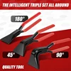 Folding Pliers 45° 90° 180° Bending Pliers Sheet Metal Pliers Wide 60 Mm Bending Pliers For Bending And Smoothing, Durable 2
