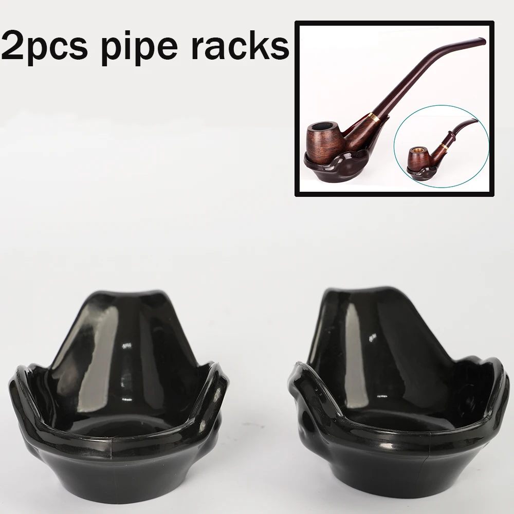 Smoking Accessories 1/2/4pcs Tobacco Pipe Racks Portable Acrylic One Position Pipe Cigar stand