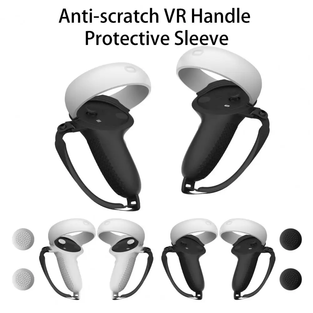 

VR Controller Case Durable Non-slip Texture Silicone Dust Proof Controller Grip Cover