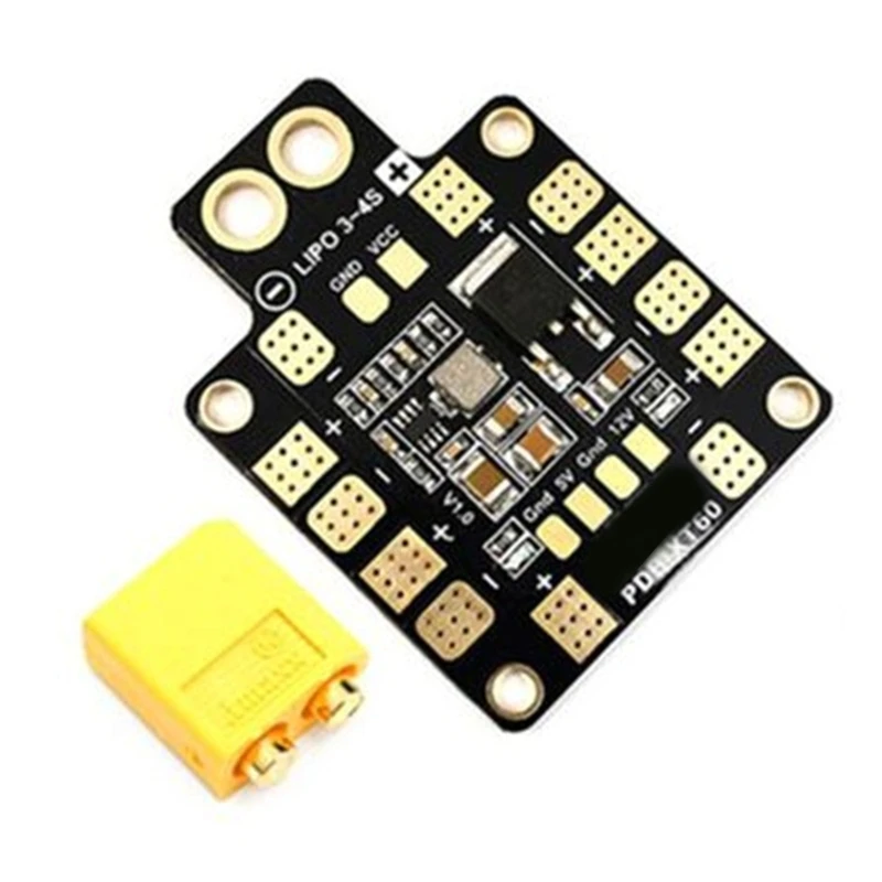 Matek Systems PDB Power Distribution Board XT60 BEC 5V & 12V 2oz For RC Helicopter FPV Quadcopter Muliticopter drone power distribution board