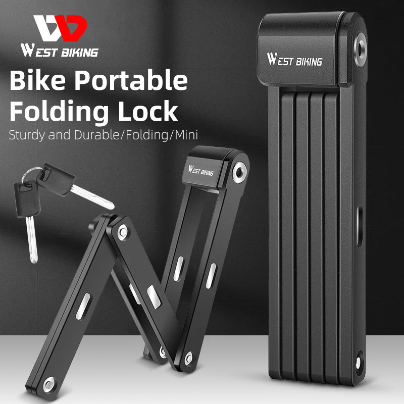 West Biking YP0705080 Cosplay Characters Glasses | Long Gulch Lake Trinity Alps | High Security Bicycle Lock - Bicycle Lock