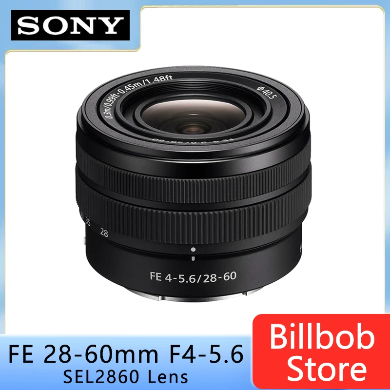 Sony FE 28 60mm F4 5.6 렌즈 SEL2860 풀 프레임 표준 줌 렌즈 SEL2860| | - AliExpress