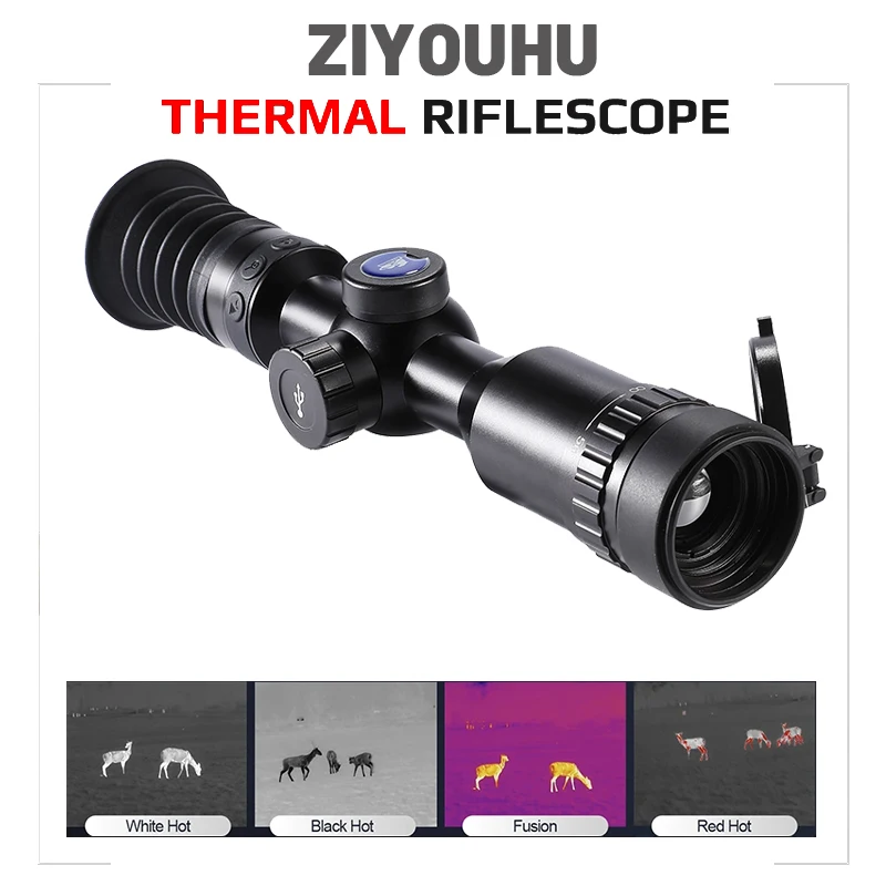 

Thermal Imager Scope IR Resolution 384x288 Observing Sighting Monocular Riflescope Night Vision Long Range Sight for Hunting