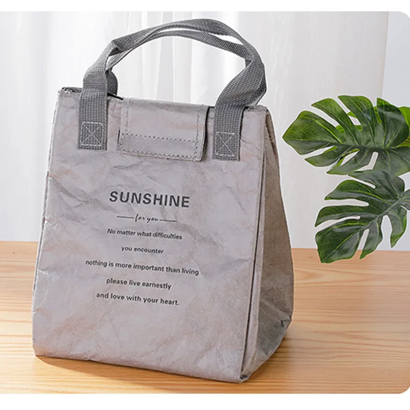 Foldable Reusable Leakproof Food Container Lunch Bag – Large Capacity Waterproof Therma... - SKU FLB01527 - UGI Packaging