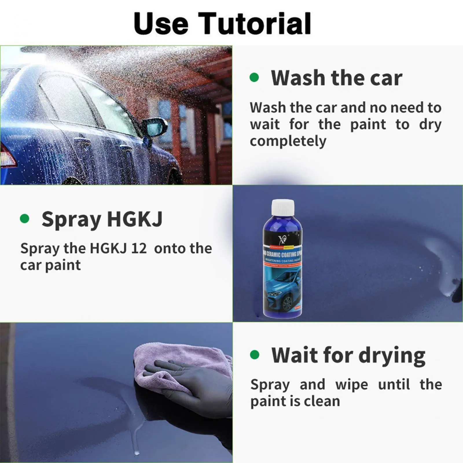 1X New 3+1 Function High Protection Fast Car Paint Spray Care Hand Color  Change Cleaning Stain Coating 30ml and 100ml Wash TOOL - AliExpress