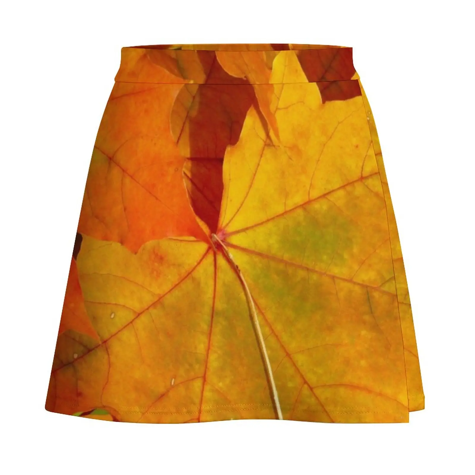 Golden Warmth Mini Skirt clothing women summer 2024 elegant social women's skirts women's skirt 2024 trend