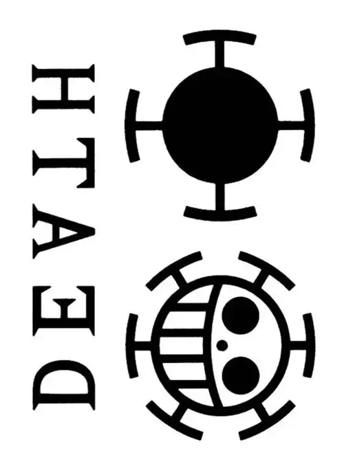 Trafalgar D. Water Law Opisthenar Tattoo Cosplay Temporary Sticker Halloween Party Carnival Accessoires 12 Trafalgar D. Water Law Opisthenar Tattoo Cosplay Temporary Sticker Halloween Party Carnival Accessoires 1