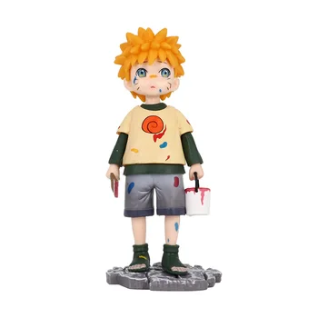 15cm Naruto Uzumaki Naruto Anime Figure Gk Childhood Uzumaki Naruto Action Figures Pvc Statue Model Collection Toys Kids Gifts 4