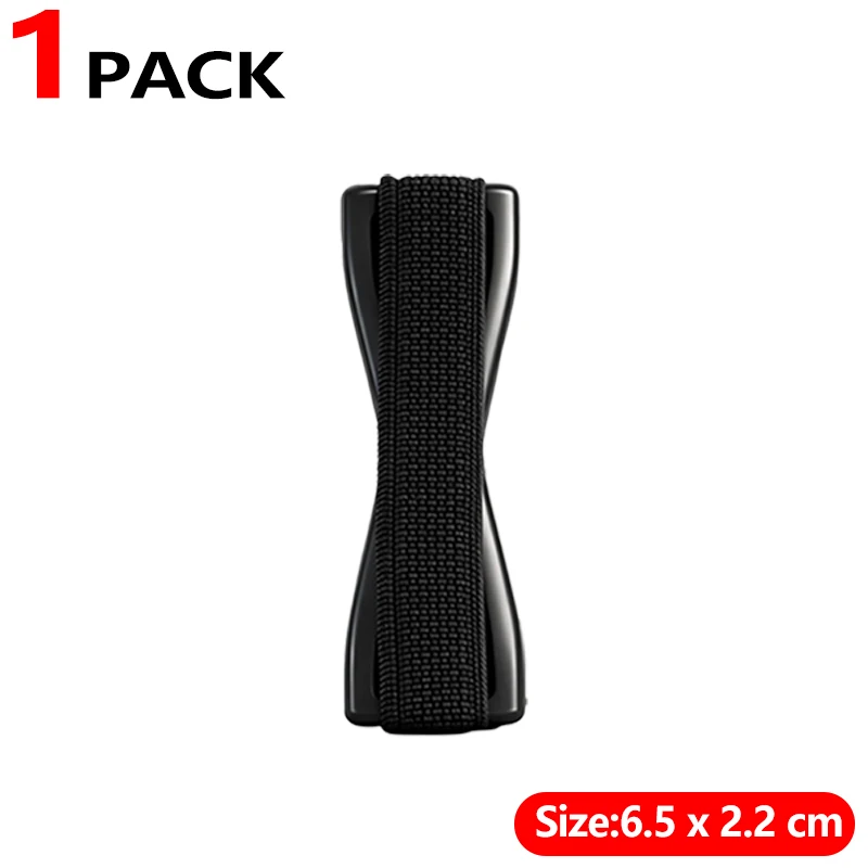Mini Portable Cell Phone Bracket Self Adhesive Finger Ring Phone Holder for iPhone Samsung Xiaomi Elastic Rope Ring Sleeve Stand
