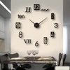 Numeral Acrylic Mirror Wall Clock