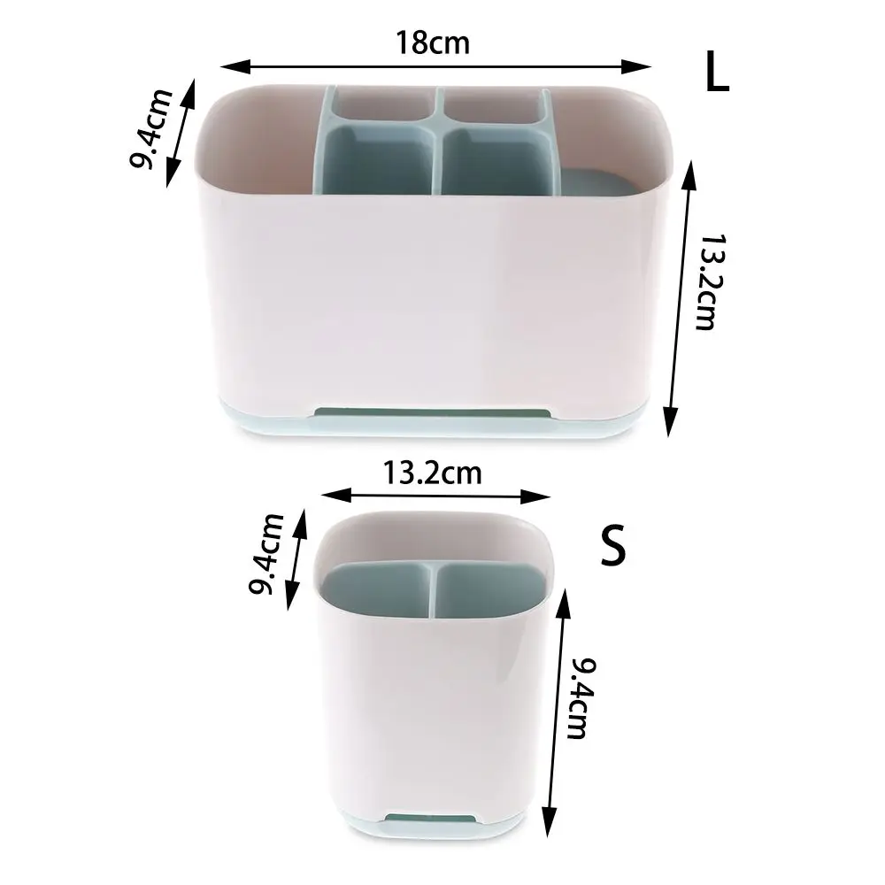 Toothbrush Holder Storage Rack Shaving Makeup Brush Electric Teeth Brush Toothpaste Organizer Holder Case Bathroom Accessories 6