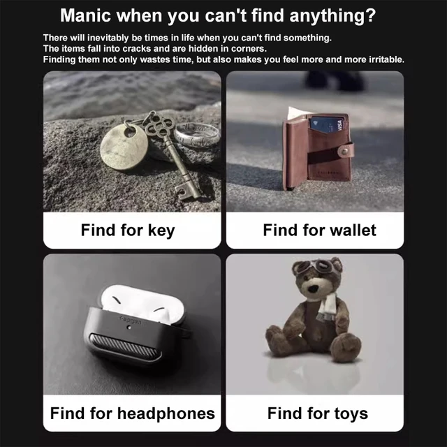 Whistle Key Finder Leaf Shape Keychain Alarm Remote Locator Flashing Beep Voice Control Anti-lost Equipment Pets Tracker 4