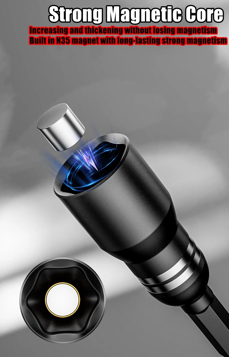 CR-V Stahl Magnetische Mutter Schraubendreher Buchse Bits Für Bohrmaschinen Hex Schaft Fahrer/Adapter Steckschlüssel Werkzeug Teile Zubehör – Detail 4